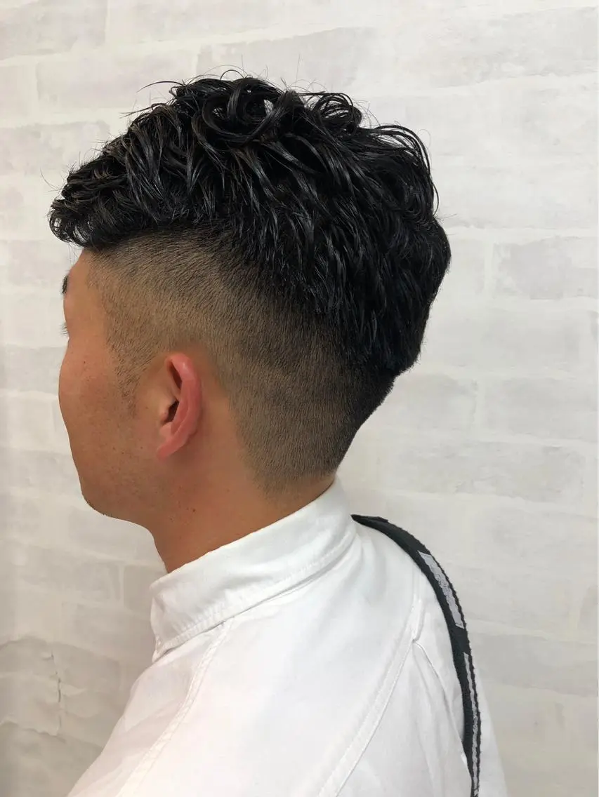 パーマ メンズ メンズパーマ 竹内 結希のヘアスタイル