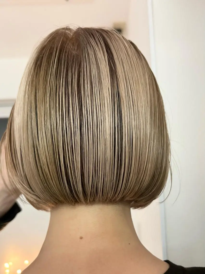 ショート ボブ デート 池田 興史のヘアスタイル