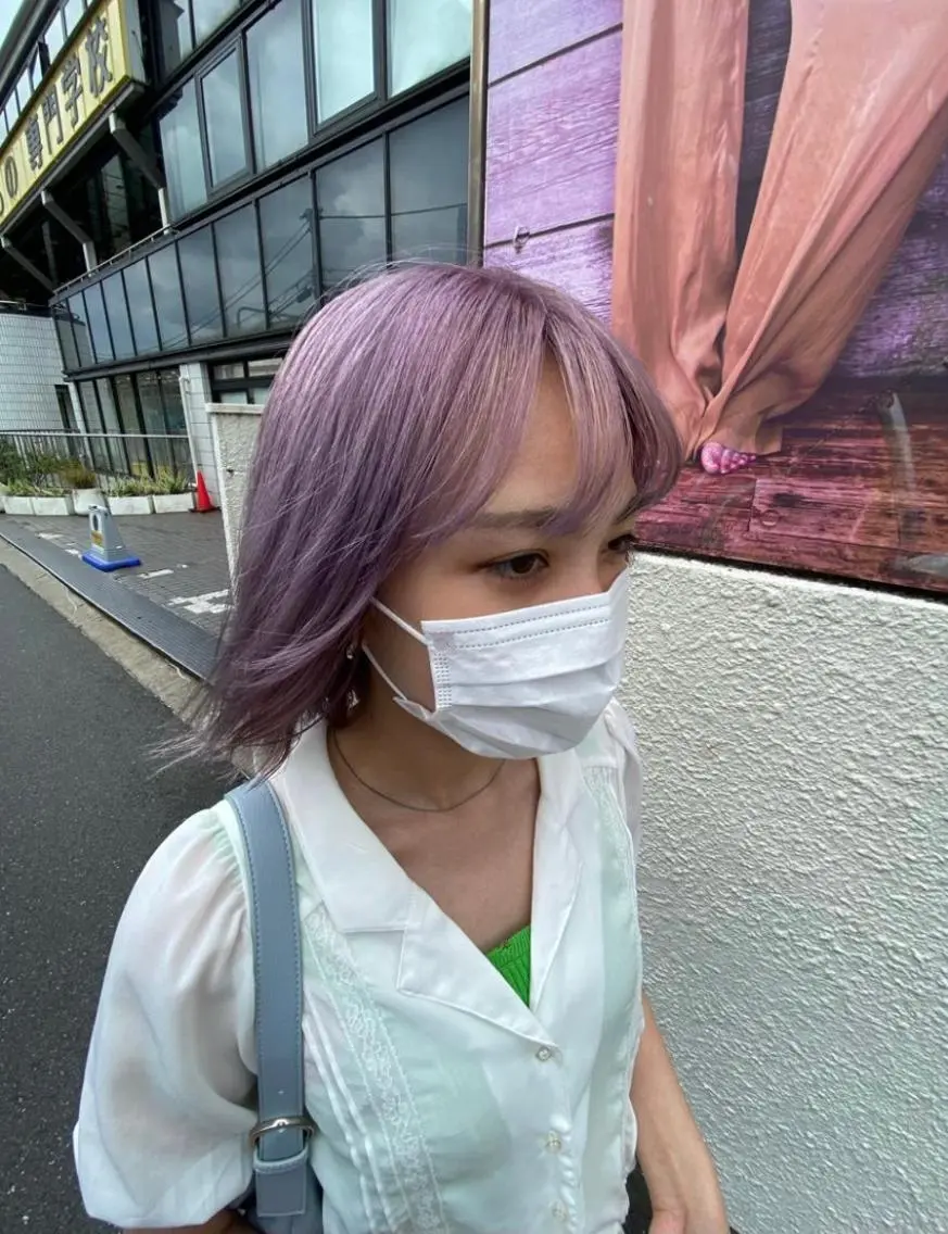 ショート カラー ヘアアレンジ niconail 🧣ayu 📍烏山のネイルデザイン