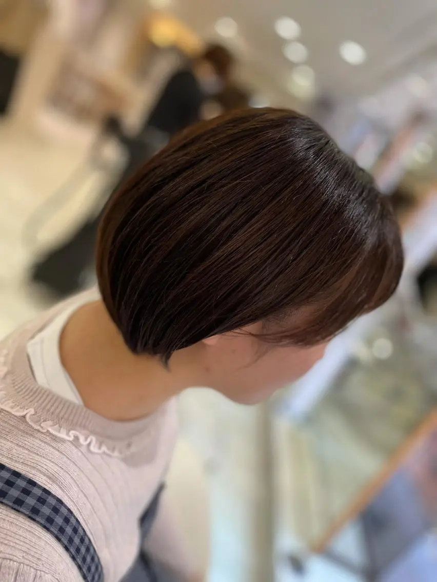 ショート ボブ 大宮CENTRAL 店長西川凌史のヘアスタイル