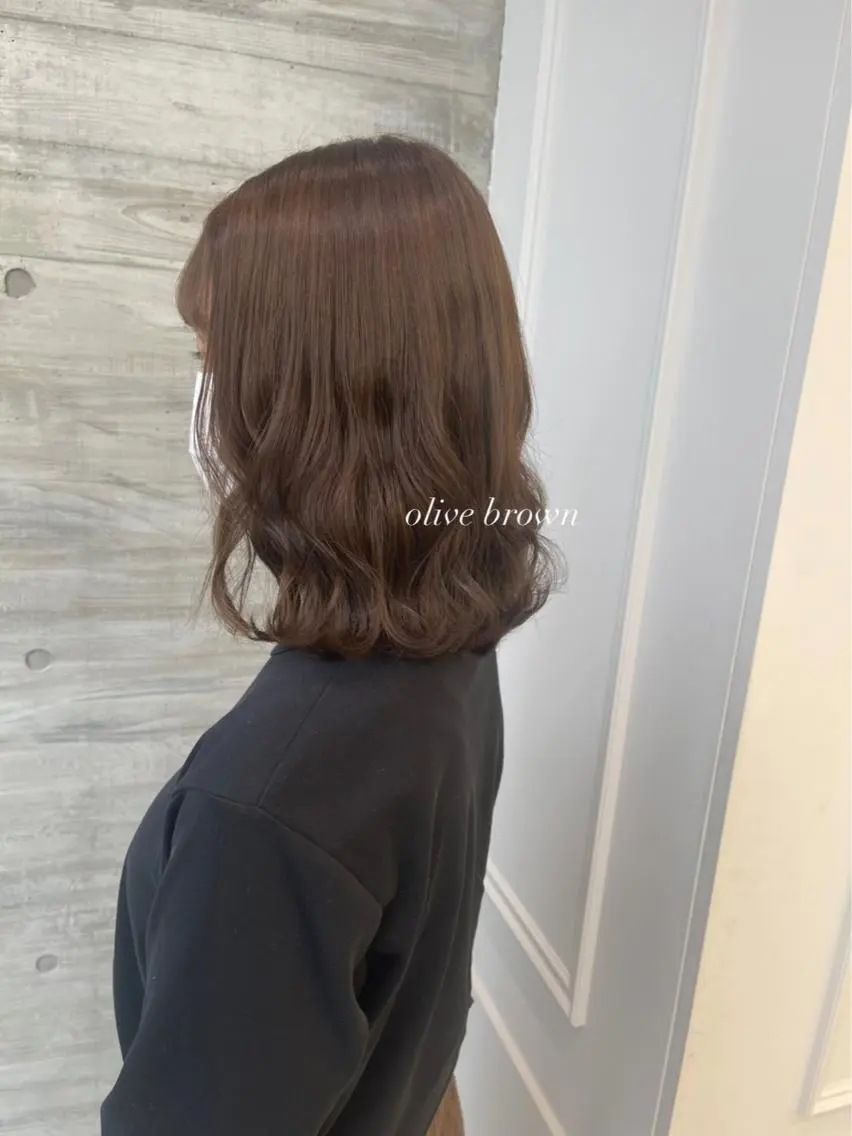 ミディアム カラー ParveMix‎‎ ‎🤍加藤理沙のヘアスタイル