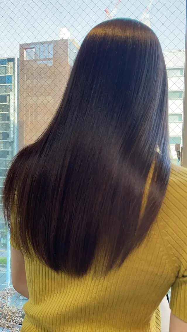 ロング カラー 大人ボブと似合 わせカラー/馬場 翼のヘアスタイル