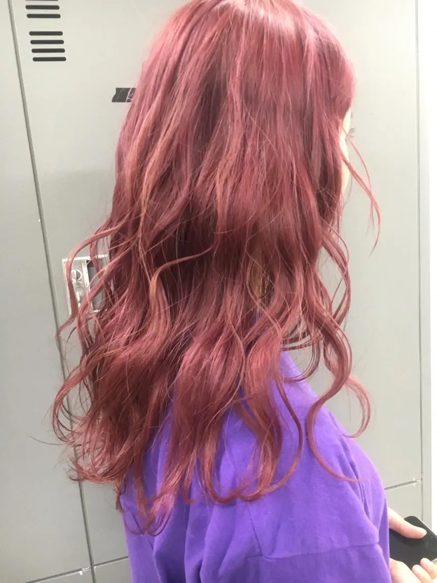 ロング カラー ヘアカラー トリートメント みつはし さおりのヘアスタイル