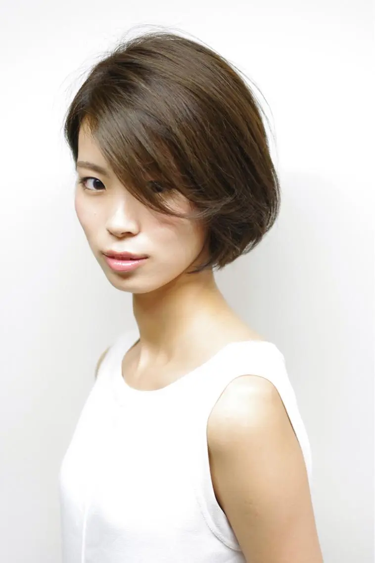 ショート ショートヘア 松田 光雄のヘアスタイル