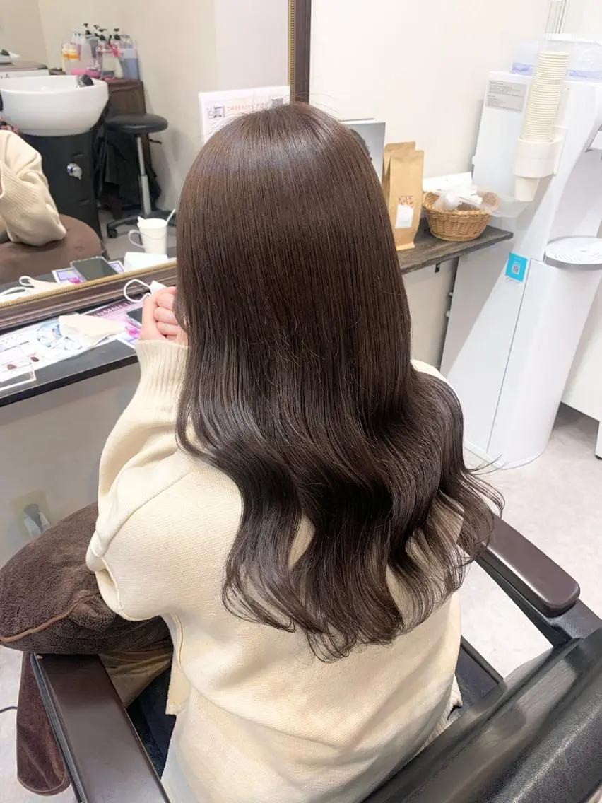 ロング 髪質改善/縮毛矯正 🎀小林 唯 🎀のヘアスタイル