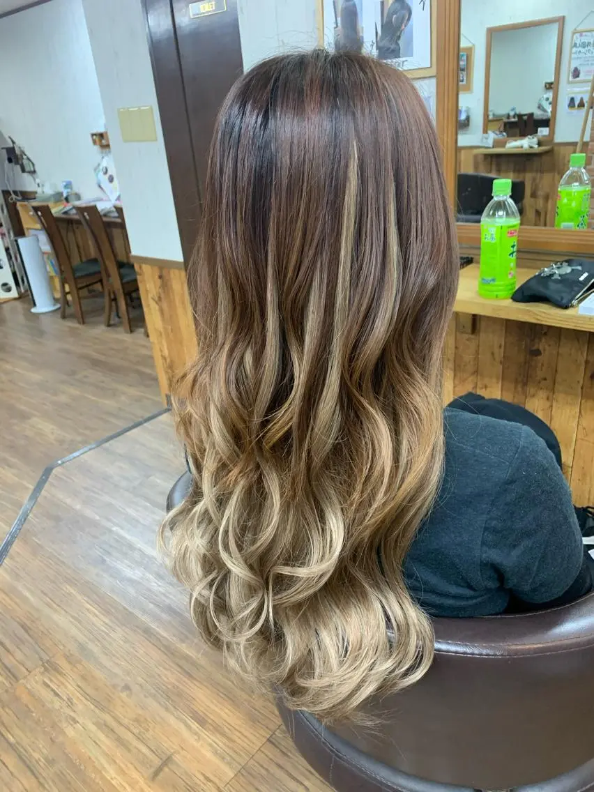 セミロング エクステ＊美髪サロン KR2S河内長野店長のヘアスタイル