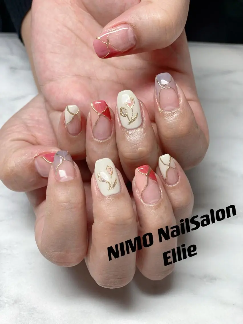 ネイル ハンドネイル ハンドケア 閨匠ビューティサロン 新橋店♡Ellieのネイルデザイン