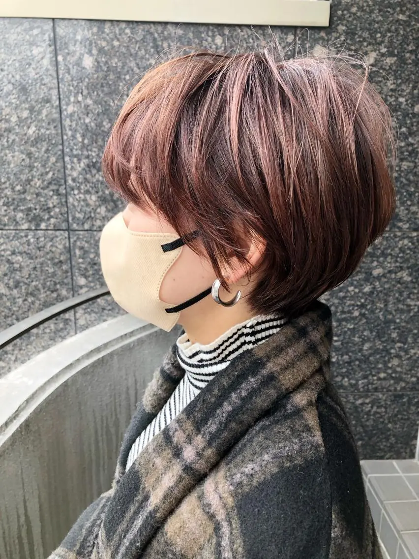 ショート カラーアンドケアリタ kitamuuuのヘアスタイル