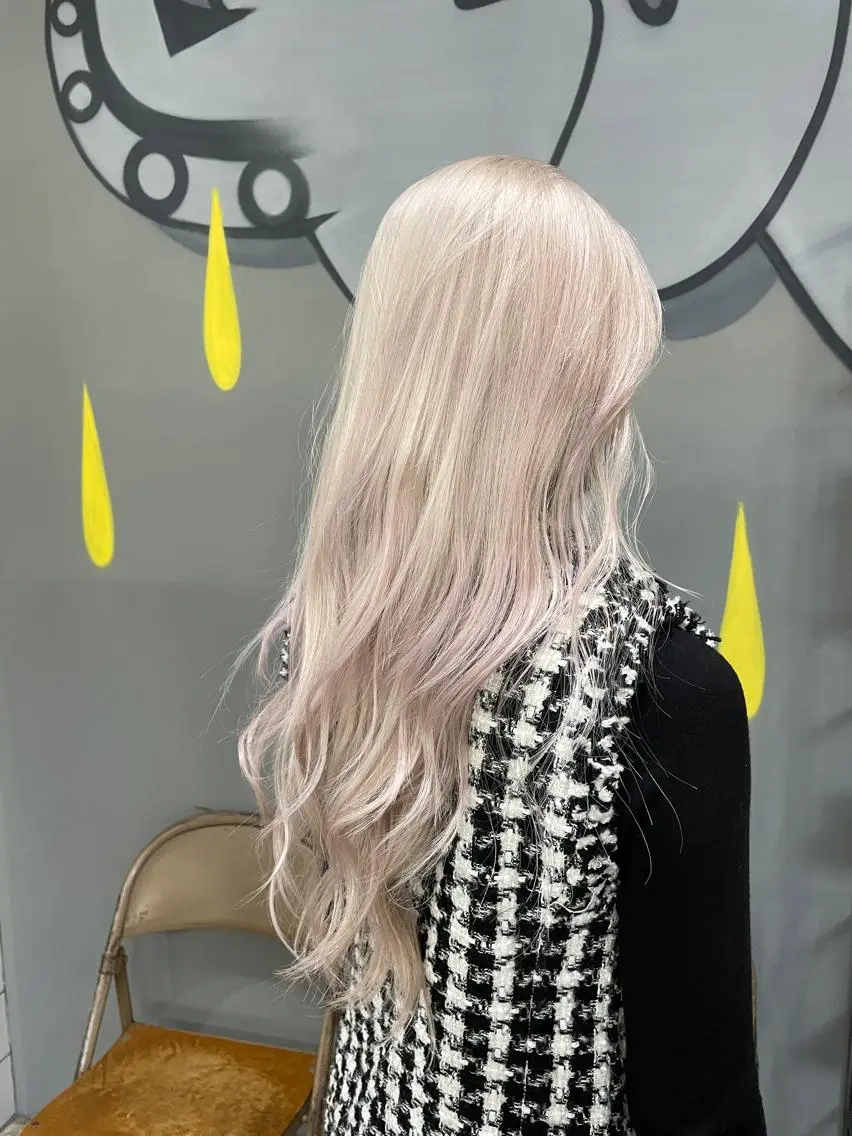 ロング カラー メンズ専門サロン wokeのヘアスタイル