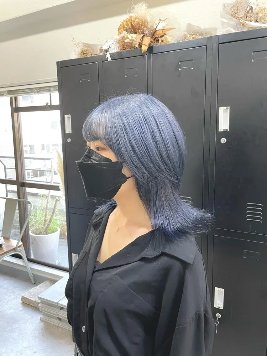 ミディアム カラー パーマ ヘアアレンジ メンズ キッズ ネイル マツエク・マツパ メンズバレイヤージュ メンズブリーチ メンズハイライト メンズインナーカラー メンズ韓国風 ヘアカラー トリートメント ヘアセット 切りっぱなしヘアボブ ミディアムヘアRYOのヘアスタイル