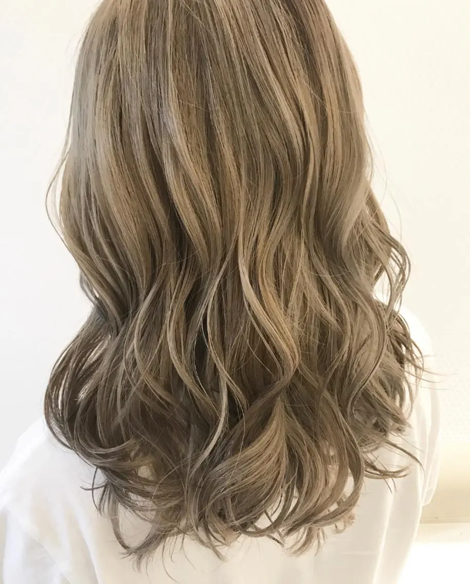 ロング カラー 店長 ✂️ムラカミ キラリのヘアスタイル