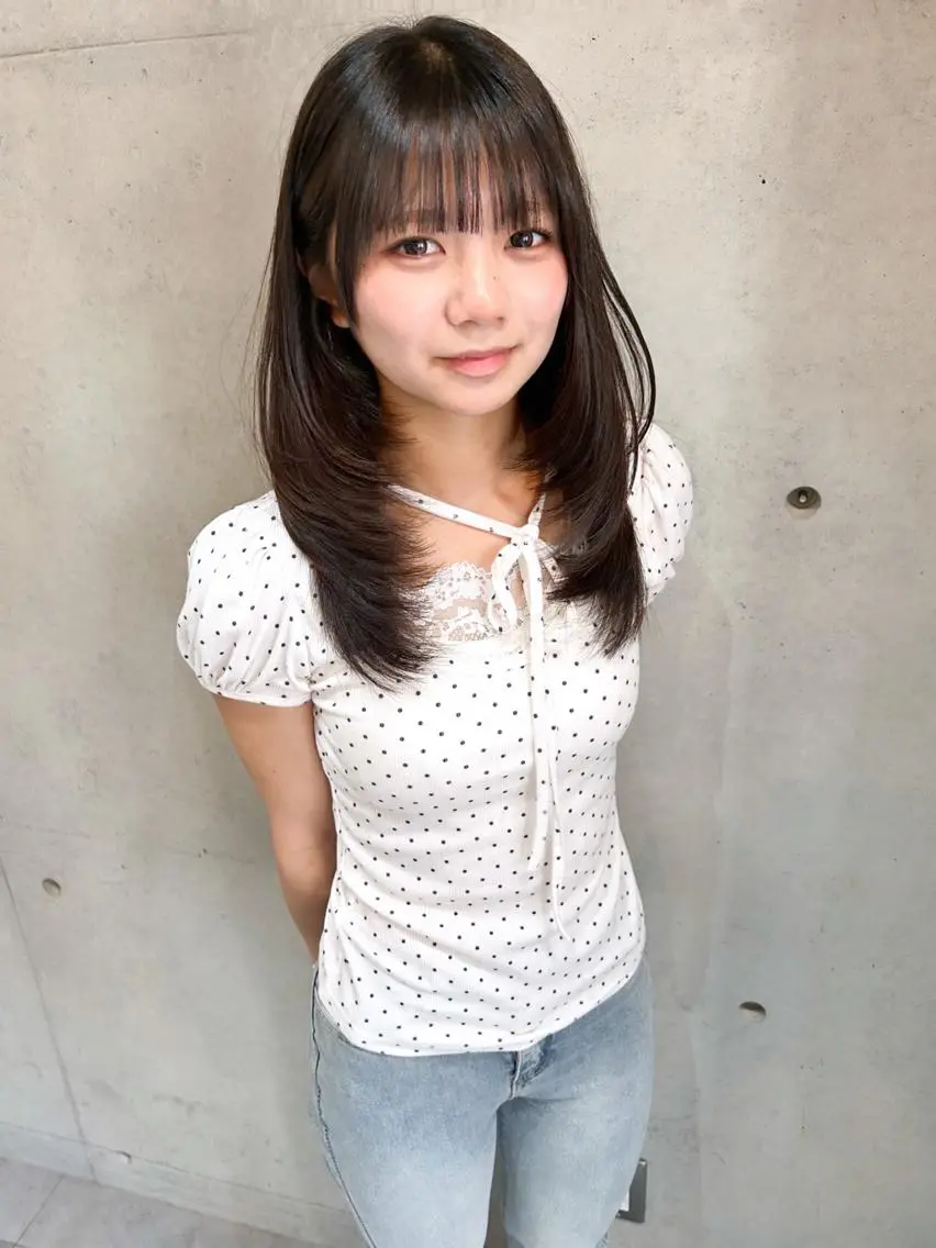 セミロング Blume...🫧 Kenレイヤーカットのヘアスタイル