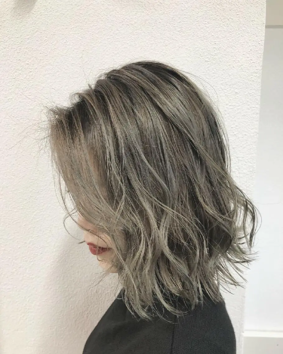 ショート カラー ヘアアレンジ ヘアカラー トリートメント GiseL 博多 ジゼル　博多のヘアスタイル