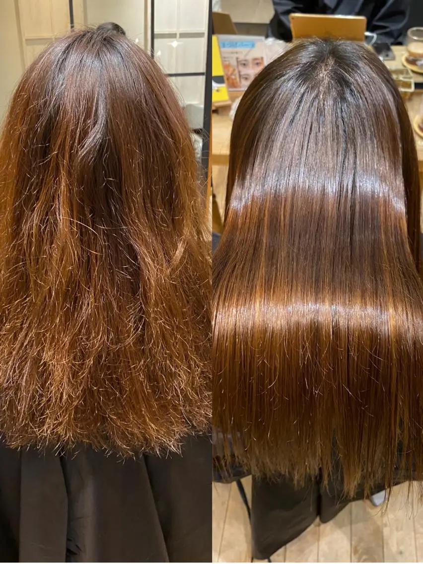 ロング 伊藤 光成のヘアスタイル