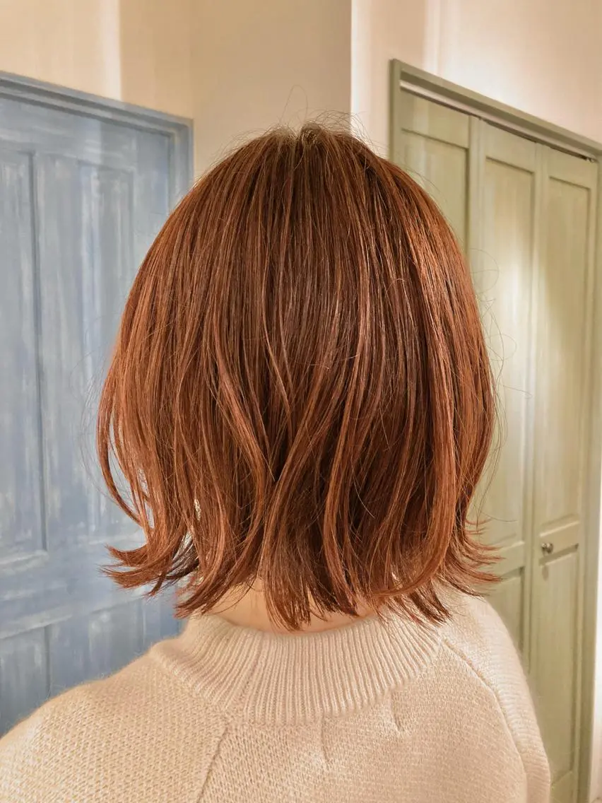 ショート カラー ヘアカラー トリートメント よこもり あいのヘアスタイル