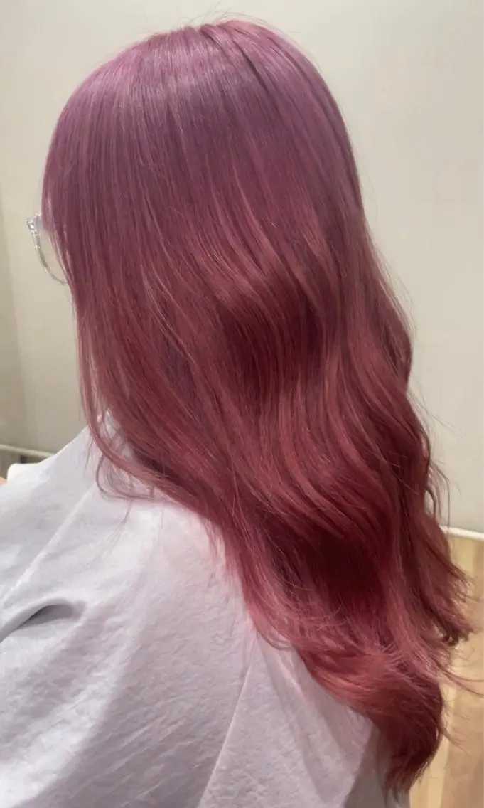 ロング カラー ら んのヘアスタイル