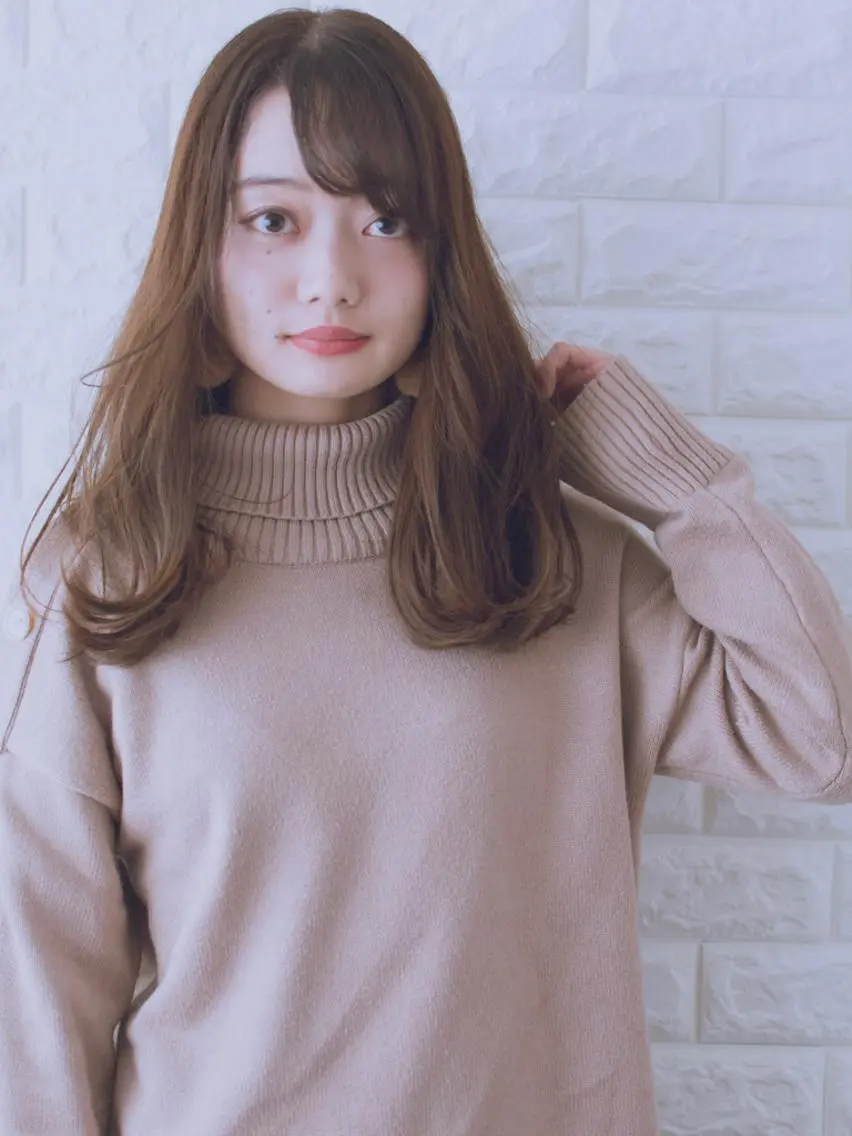 セミロング カラー ショートボブ ベージュカラー ブルーカラー ブルージュ グレージュ カット ヘアカラー トリートメント 斉藤 正敏のその他イメージ