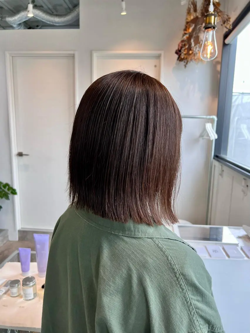 ショート カラー カット ヘアカラー トリートメント 松坂 真衣のヘアスタイル
