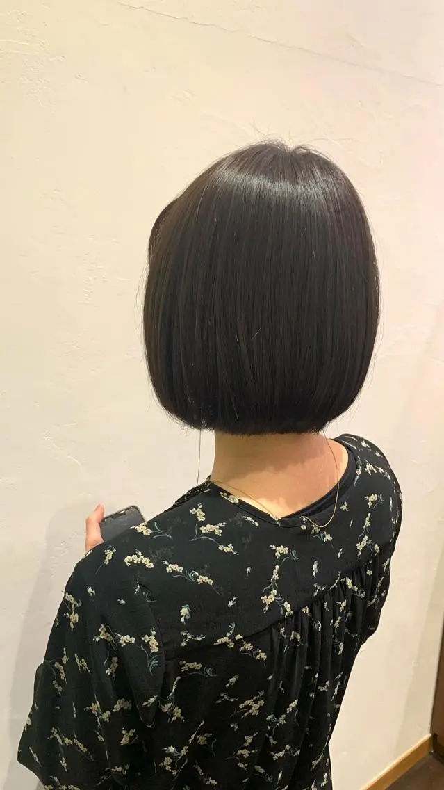 ショート ボブ 🧸 仲間ひめかのヘアスタイル