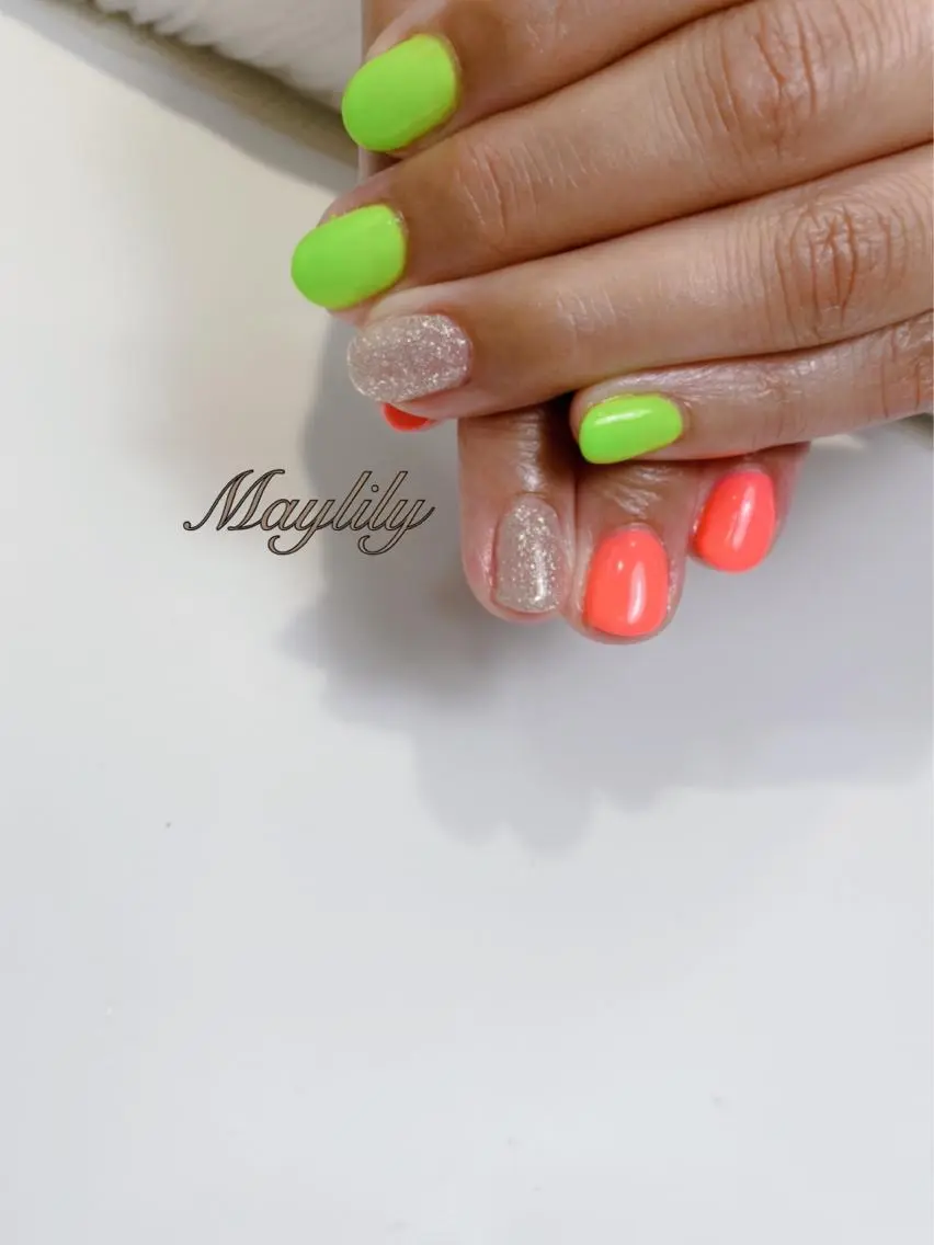 ネイル ワンカラーネイル Nail salon Maylilyのネイルデザイン