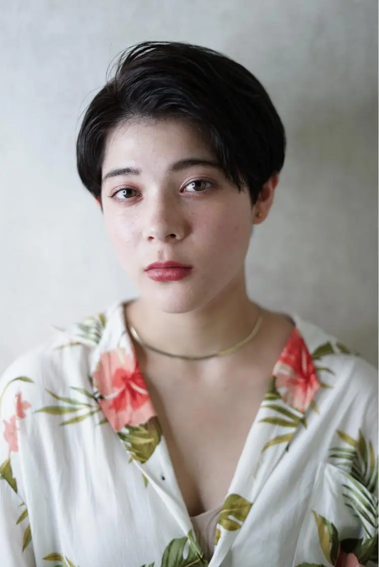ショート カラー たまプラーザ駅 YAMATOのヘアスタイル