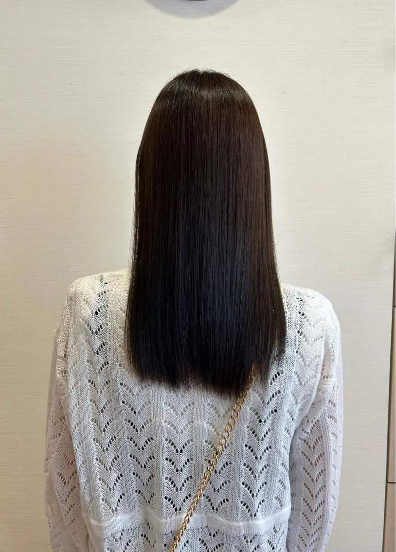 セミロング カラー ブラウンカラー ミ ユのヘアスタイル