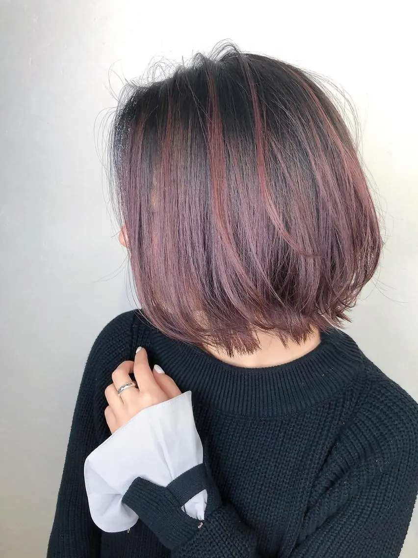 ショート カラー カット ヘアカラー トリートメント _WHITE上本町 上本町店のヘアスタイル