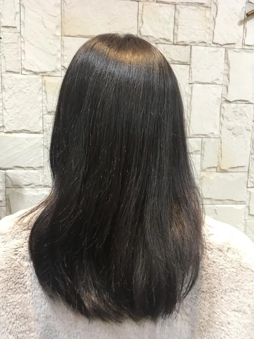 ミディアム カラー グレージュ ✨🌿大人可愛い愛さ れhair🌿✨松本のヘアスタイル