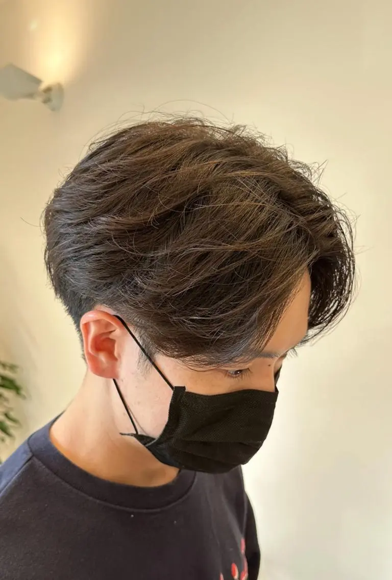 メンズ パーマ カット パーマ RITZ 小平颯真のヘアスタイル