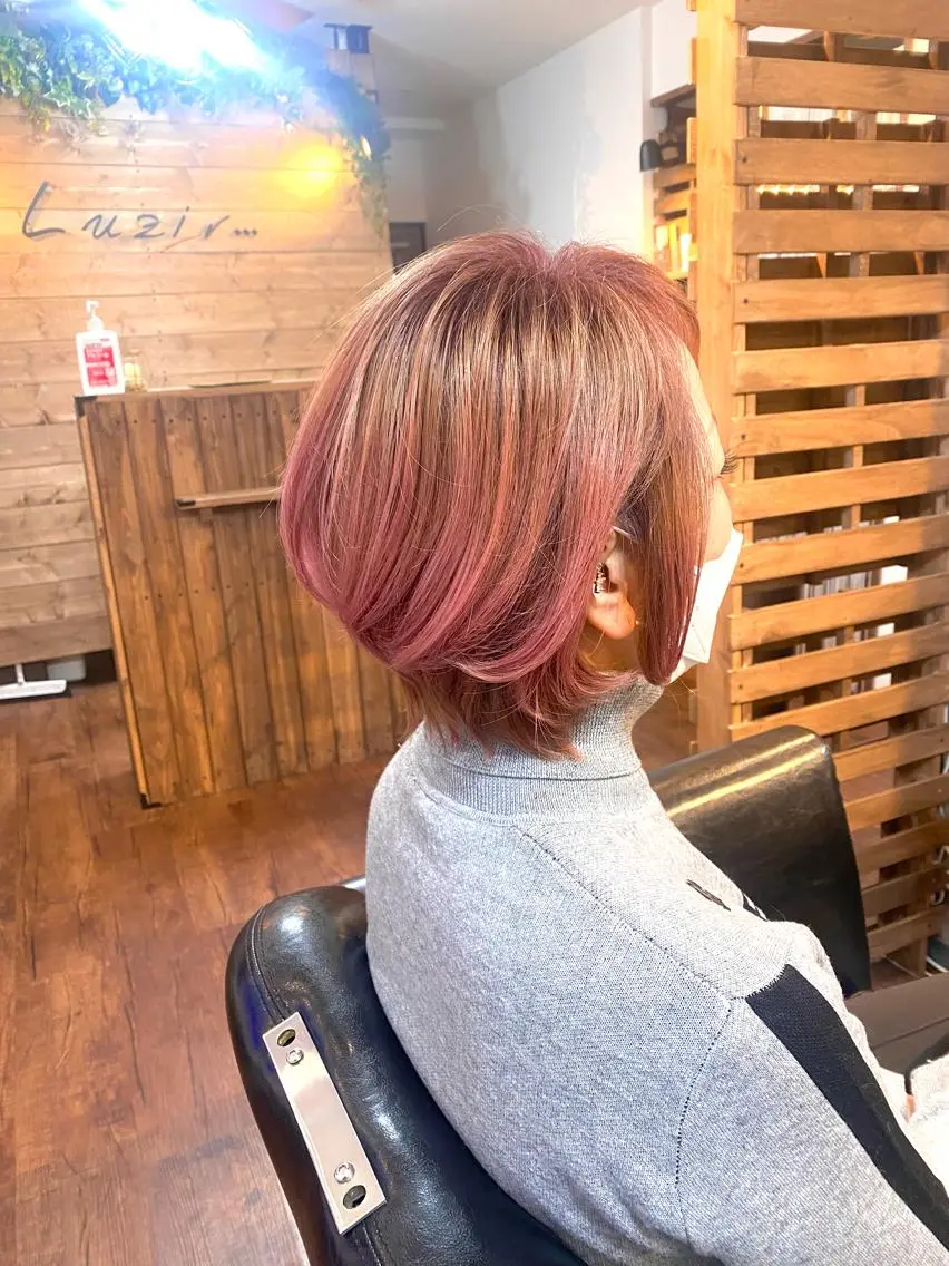 ショート トリートメント Luzir⭐︎ GEN⭐︎のヘアスタイル
