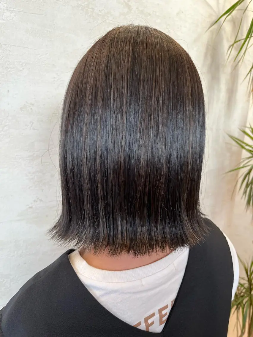 ショート ハイライト 髪質改善カラー /レイヤーカットのヘアスタイル