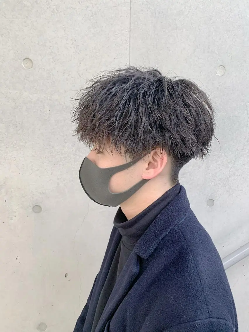ショート パーマ メンズ マッシュ メンズパーマ 藤井優大 店舗異動しましたのその他イメージ