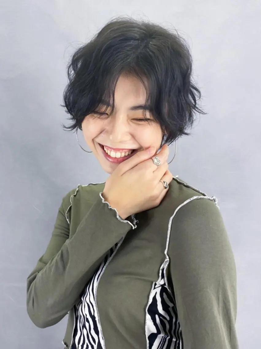 ショート カラー ショートヘア カット ヘアカラー トリートメント ITbyALBUM 藤沢店のヘアスタイル