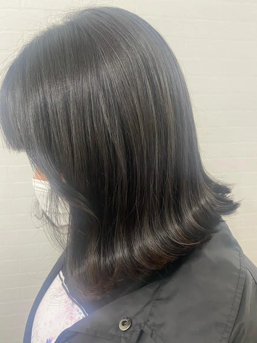 ミディアム 山本 瑞姫のヘアスタイル