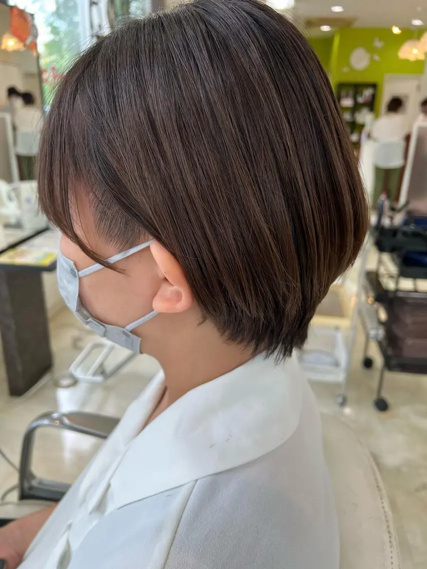 ショート ショートヘア Rapt.HAIR 中村 知里のヘアスタイル
