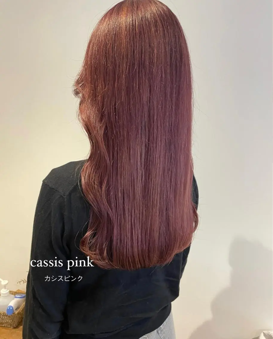 ロング カラー coco♡ 韓国hairのヘアスタイル