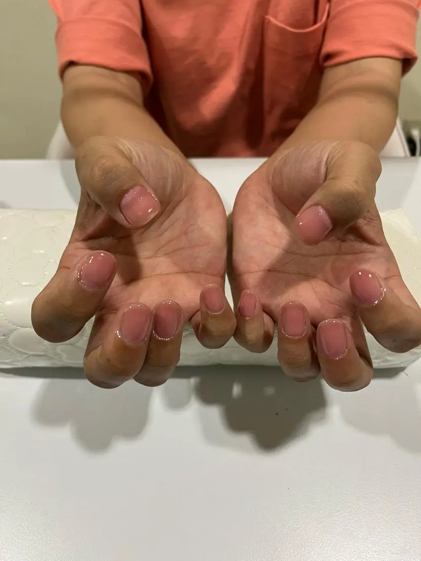 ネイル フットネイル 韓国ネイル マグネットネイル ワンカラーネイル ワンホンネイル ハンドネイル toystage .nailのネイルデザイン