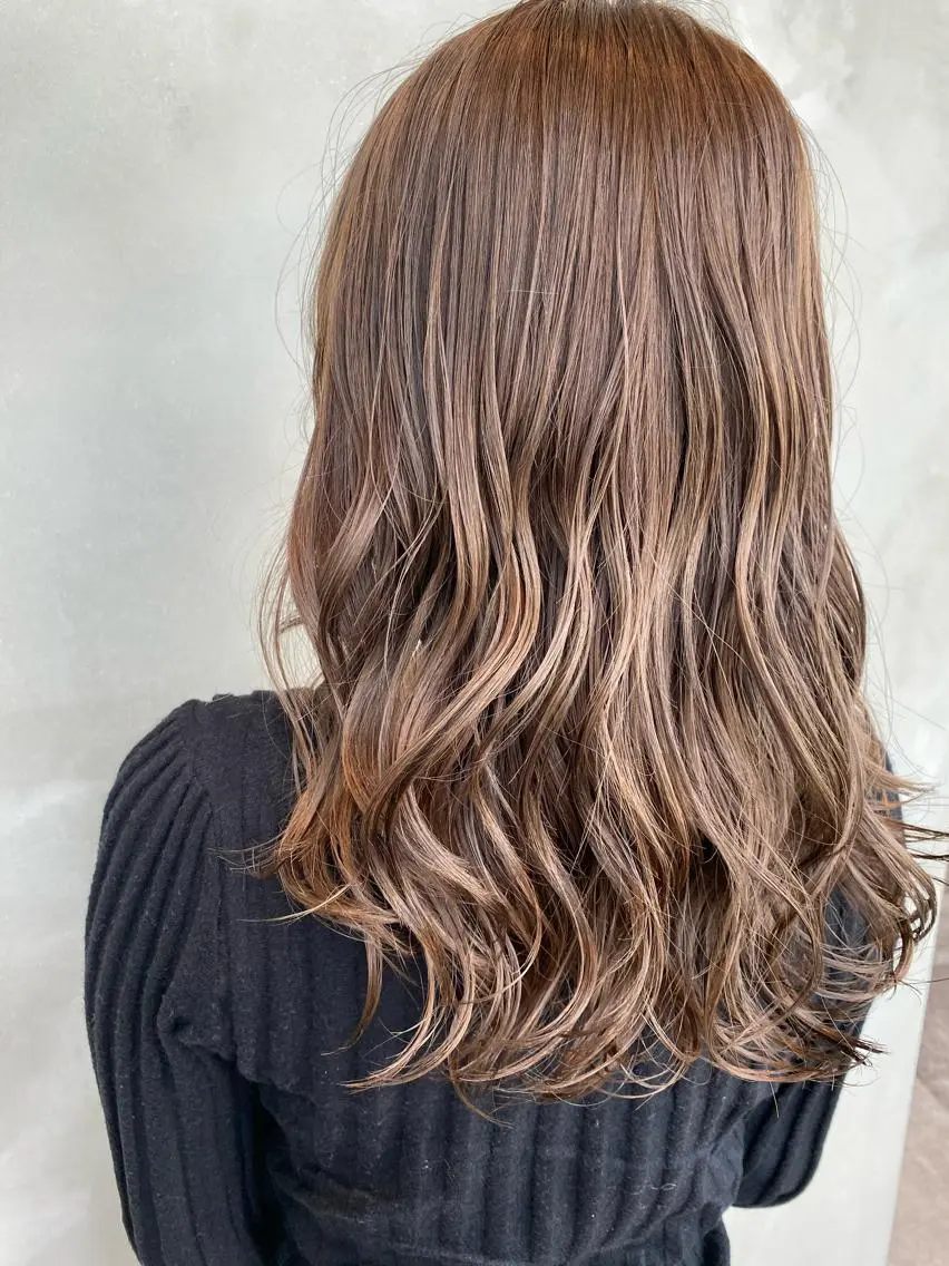 ロング カラー カット ヘアカラー トリートメント ryota .のヘアスタイル