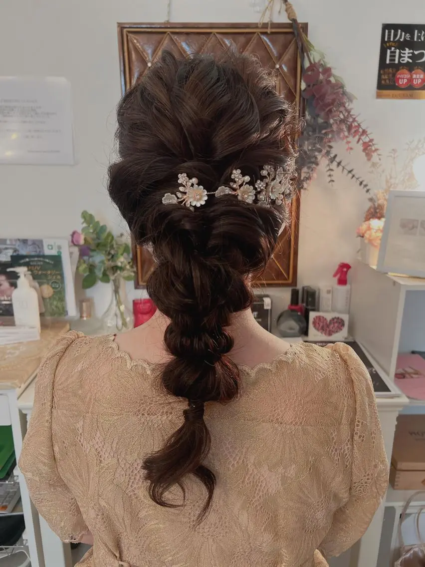 ヘアアレンジ 結婚式・ブライダル ヘアセット 鈴木 杏果のその他イメージ