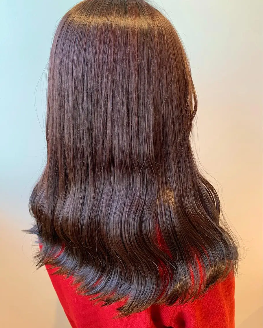 ロング カラー ヘアアレンジ ヘアカラー ayumi🌈 インナーカラー🌈のヘアスタイル
