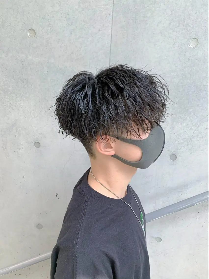 ショート パーマ メンズ メンズパーマ ツイストスパイラルパーマ スパイラルパーマ カット パーマ トリートメント 藤井優大 店舗異動しましたのその他イメージ