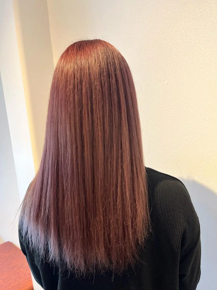 ロング カラー ベージュカラー パープルカラー ヘアカラー 🌼あんなtrend color🌼のヘアスタイル