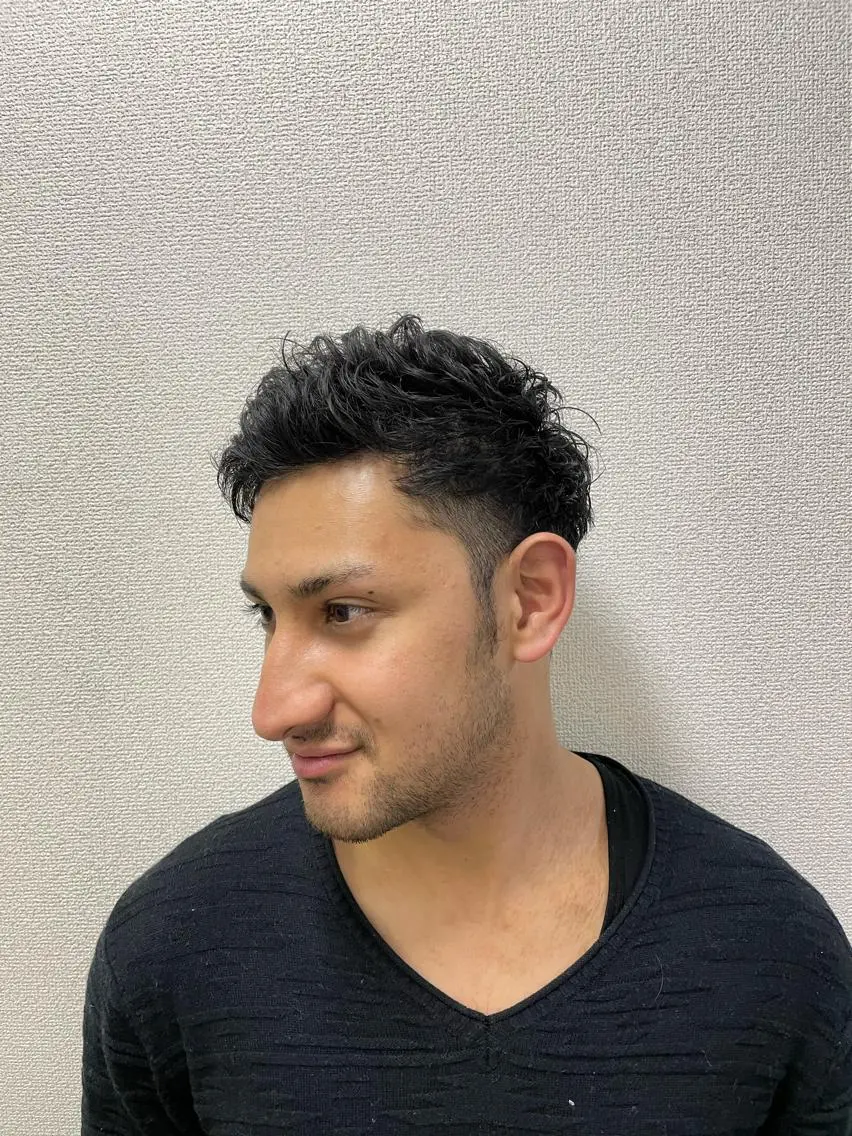 ショート メンズ 代表 武田晃英のヘアスタイル