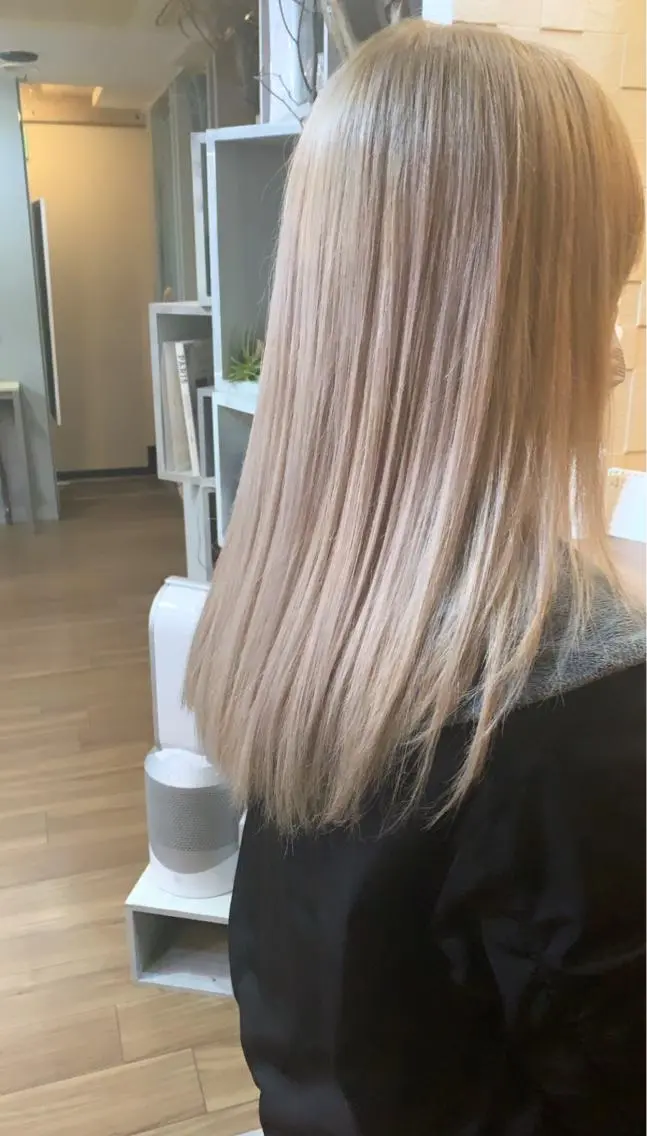 セミロング カラー soul salon ✩☪︎⋆｡IZUMIのヘアスタイル