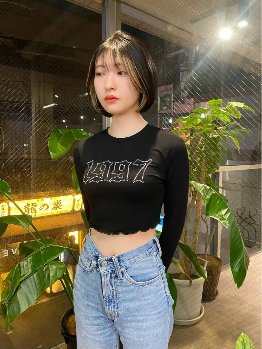 ショート カラー ヘアアレンジ ミストバング  フェイスフレーミング 似合わせカット ウルフカット モデル募集中！ミカのヘアスタイル