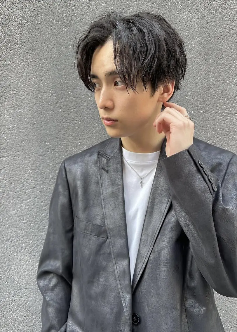ショート メンズ パーマ ✨【公式】渋谷メンズ サロン BLUCK✨のヘアスタイル