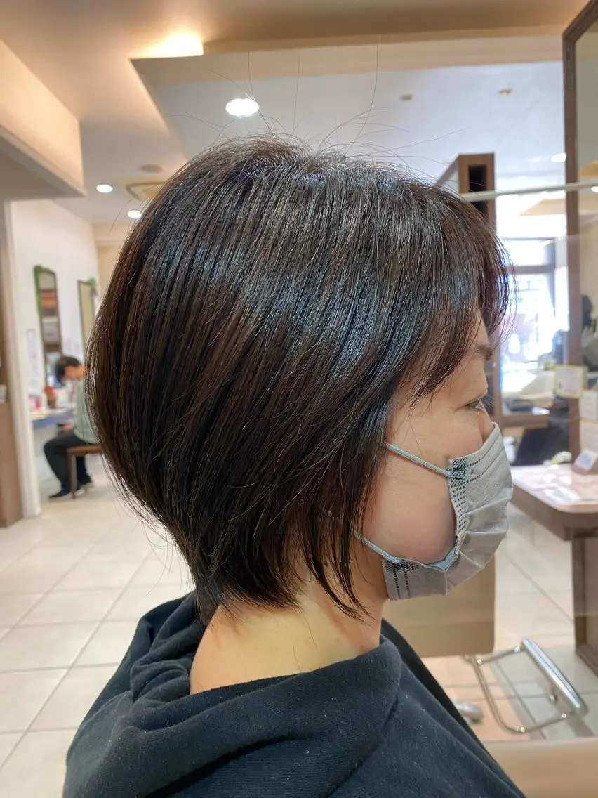 ショート ショートヘア カット ヘアカラー トリートメント 《大人気髪質改善》 プログレス国分寺店のヘアスタイル