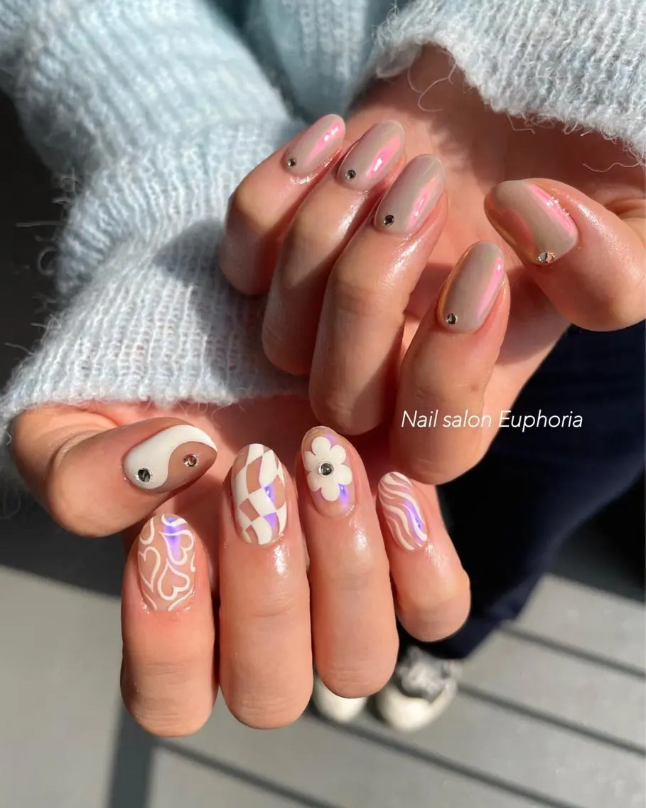 ネイル 春ネイル Nail salon Euphoriaのネイルデザイン