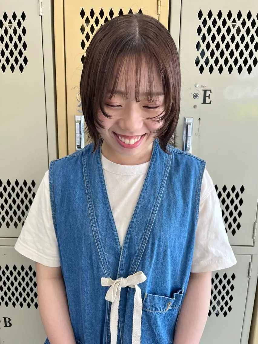 ショート カラー カット ヘアカラー トリートメント 🌼sunc HINAMI🌼のヘアスタイル