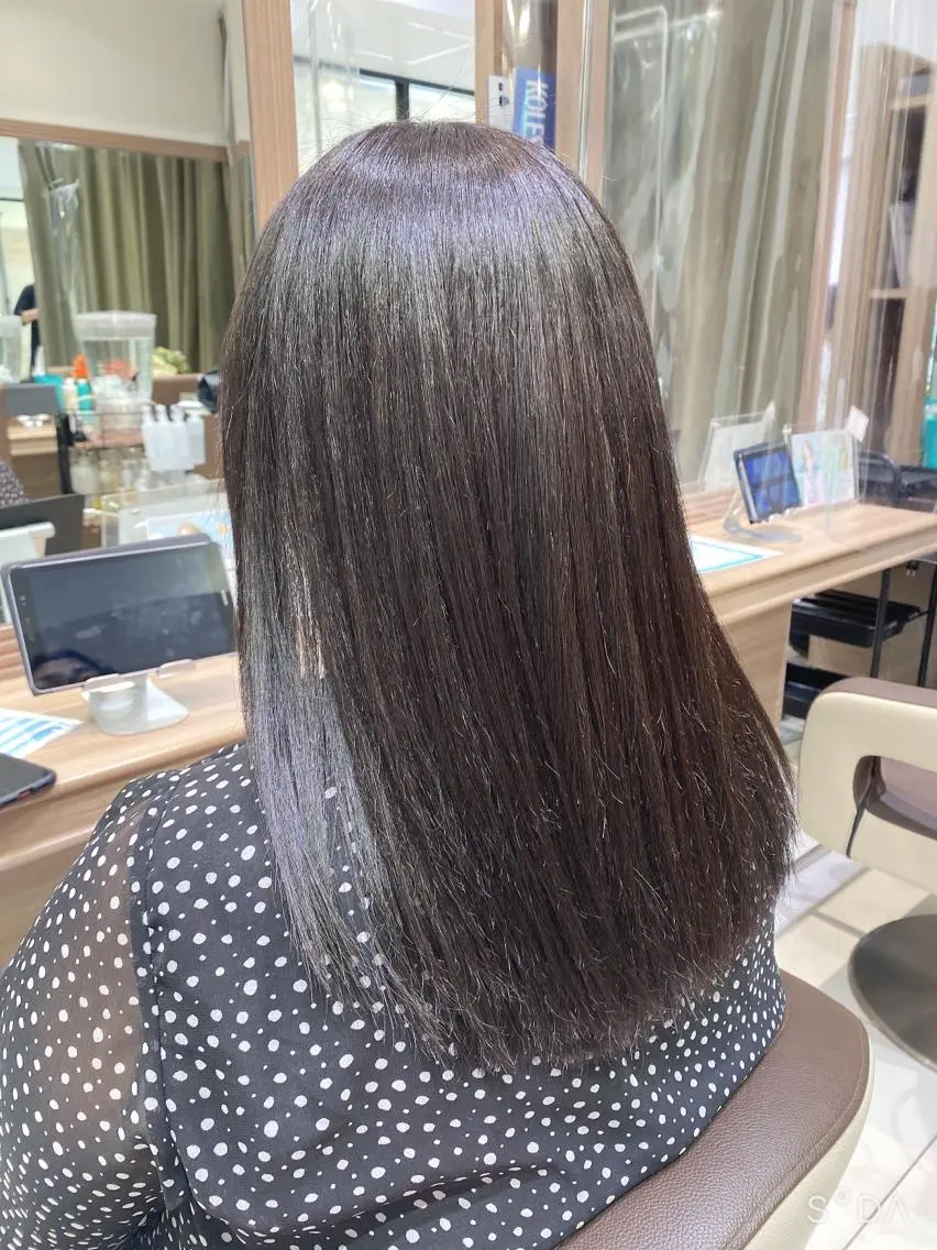 セミロング カラー メンズカット ✂️あいのヘアスタイル